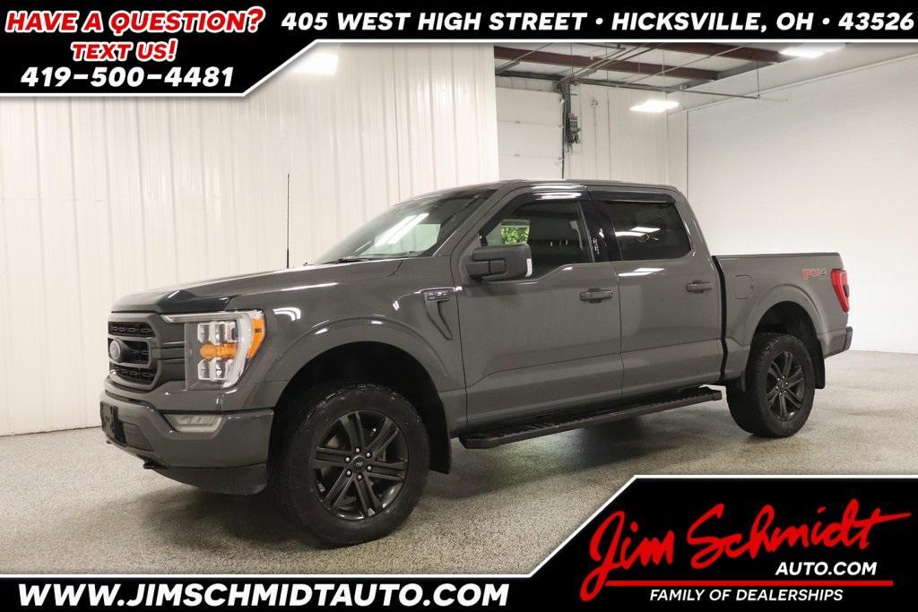 used 2021 Ford F-150 car, priced at $33,993