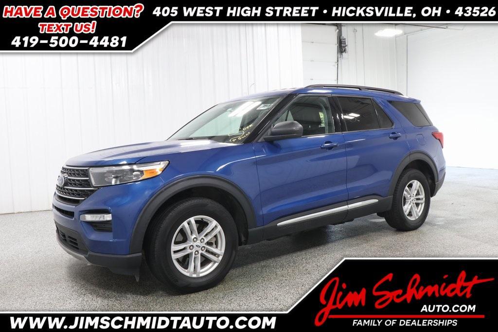 used 2022 Ford Explorer car, priced at $29,625