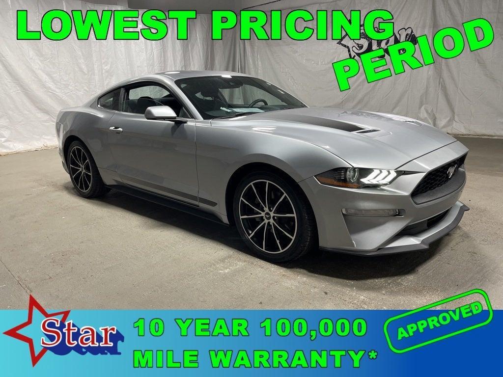 used 2022 Ford Mustang car, priced at $26,590