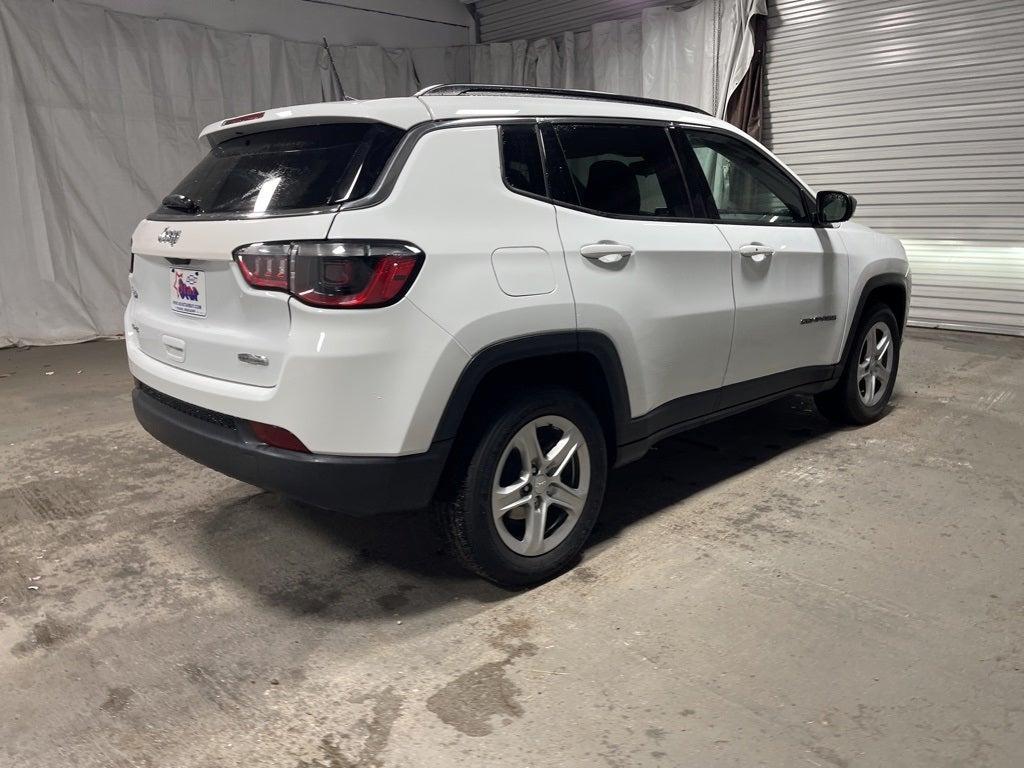 used 2024 Jeep Compass car, priced at $18,799