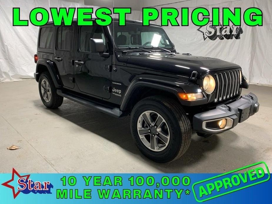 used 2022 Jeep Wrangler Unlimited car, priced at $35,500