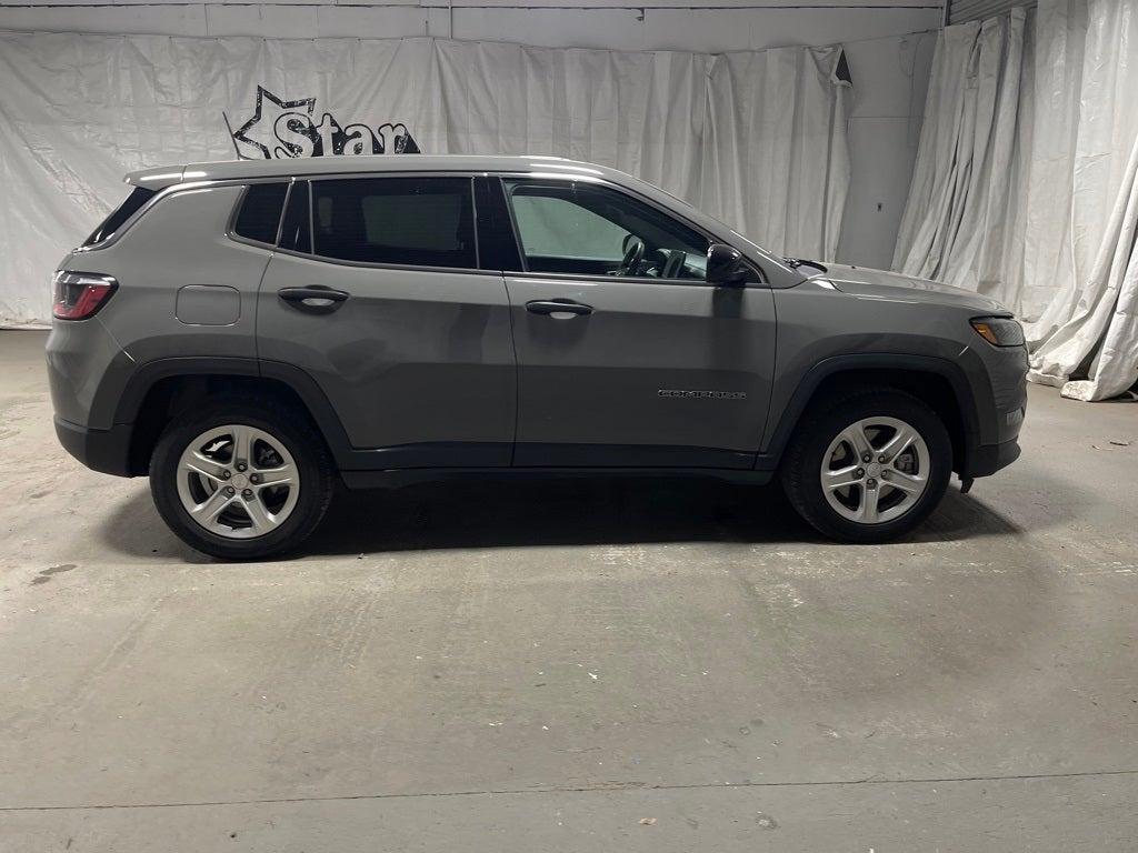 used 2023 Jeep Compass car, priced at $19,632