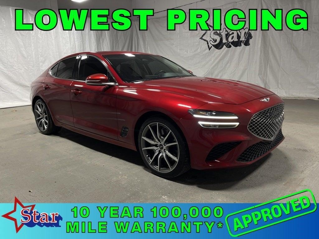 used 2023 Genesis G70 car, priced at $34,790