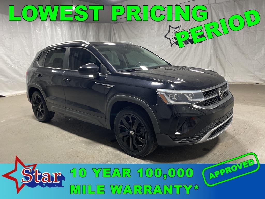 used 2022 Volkswagen Taos car, priced at $22,787