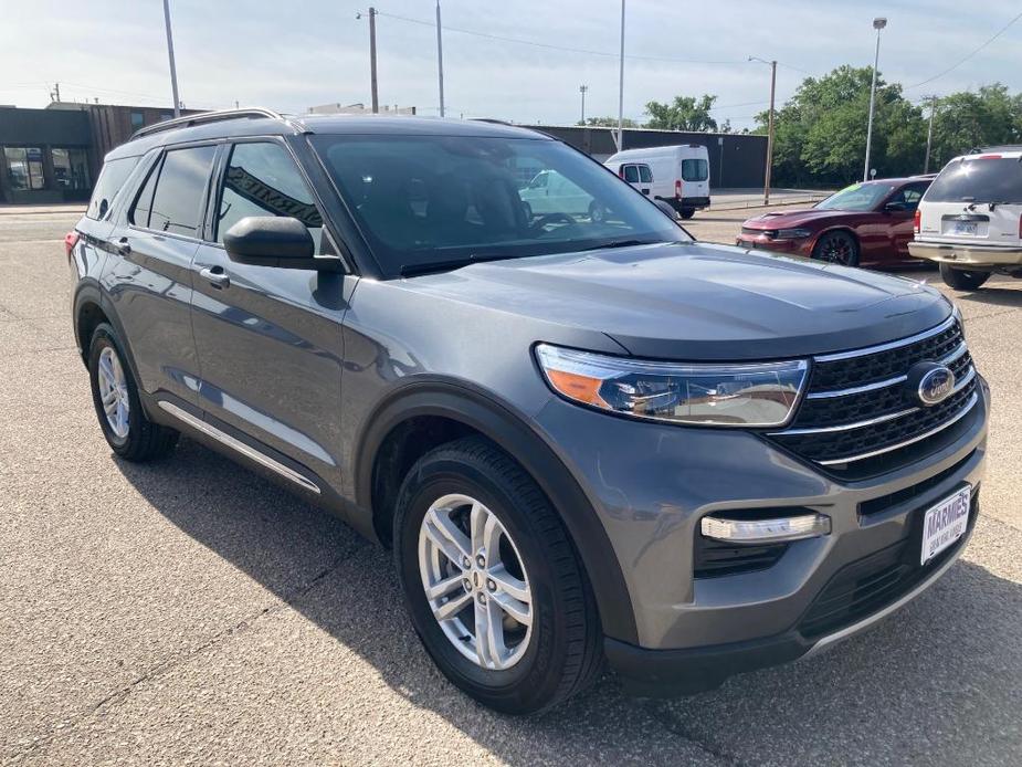 used 2022 Ford Explorer car, priced at $34,900