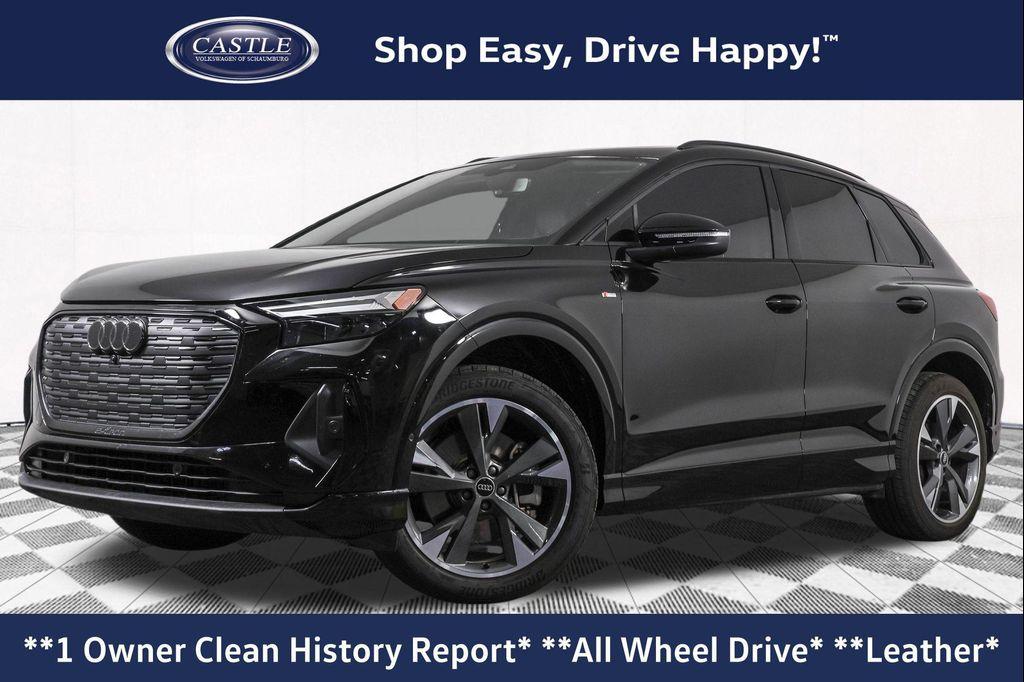used 2024 Audi Q4 e-tron car, priced at $32,990