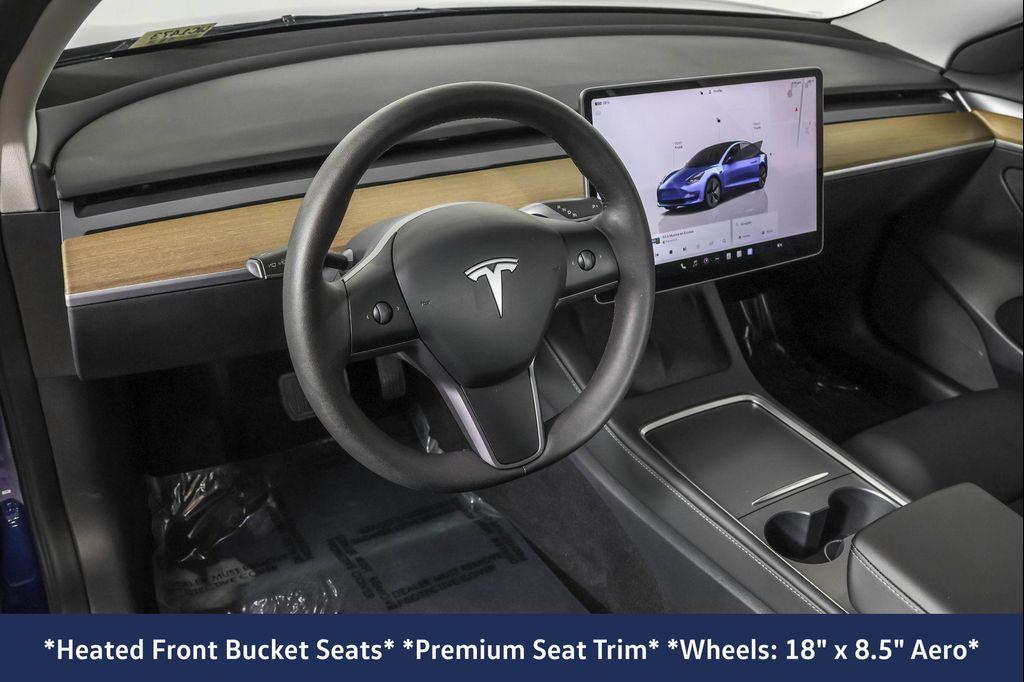 used 2023 Tesla Model 3 car, priced at $30,990