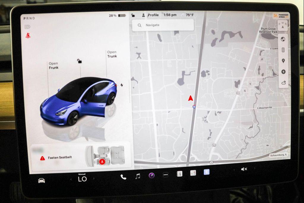 used 2023 Tesla Model 3 car, priced at $30,990