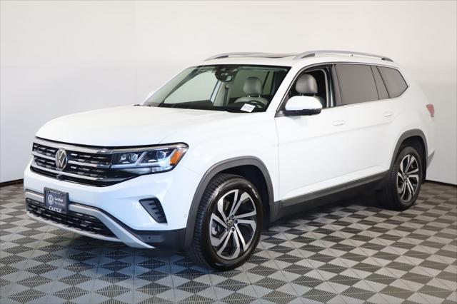 used 2021 Volkswagen Atlas car, priced at $28,490