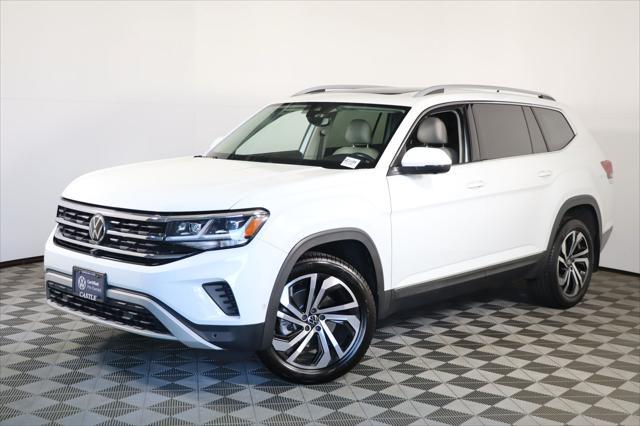 used 2021 Volkswagen Atlas car, priced at $28,490