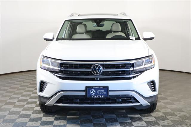 used 2021 Volkswagen Atlas car, priced at $28,490