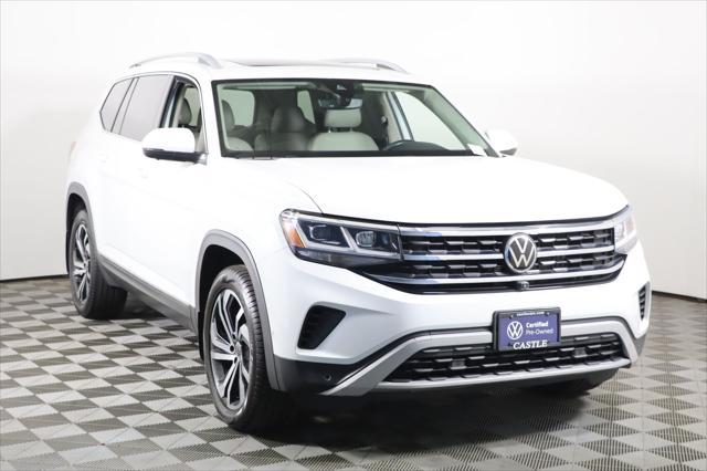 used 2021 Volkswagen Atlas car, priced at $28,490