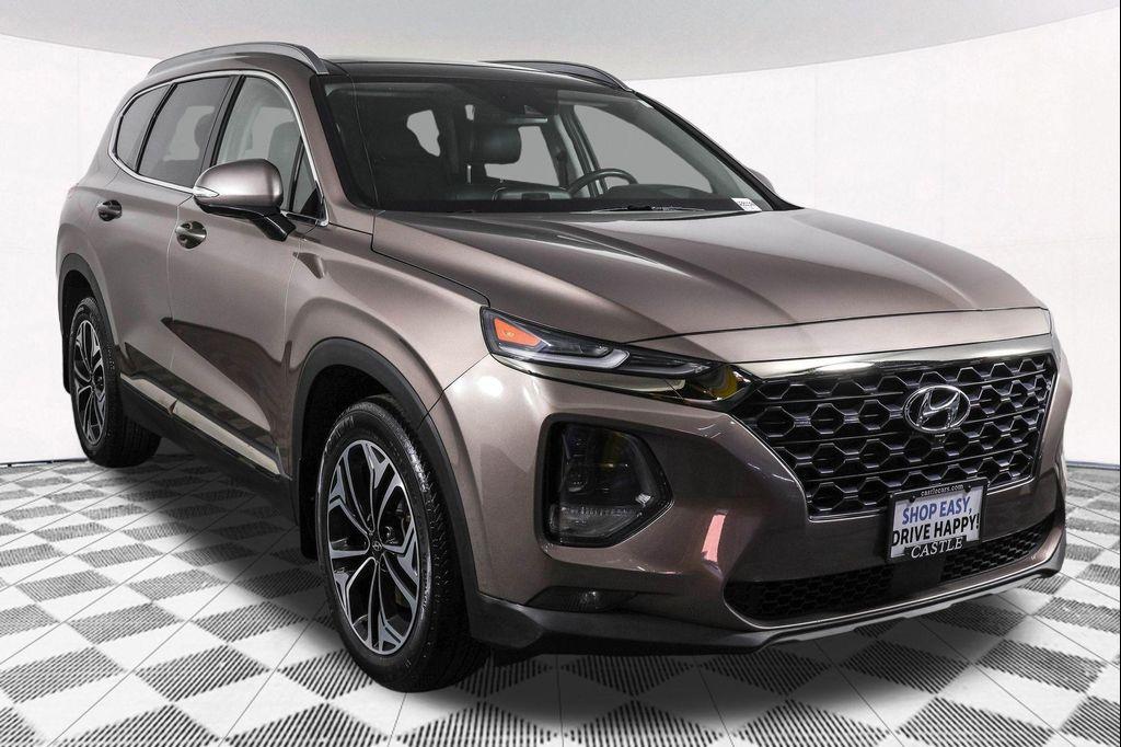 used 2020 Hyundai Santa Fe car, priced at $17,490