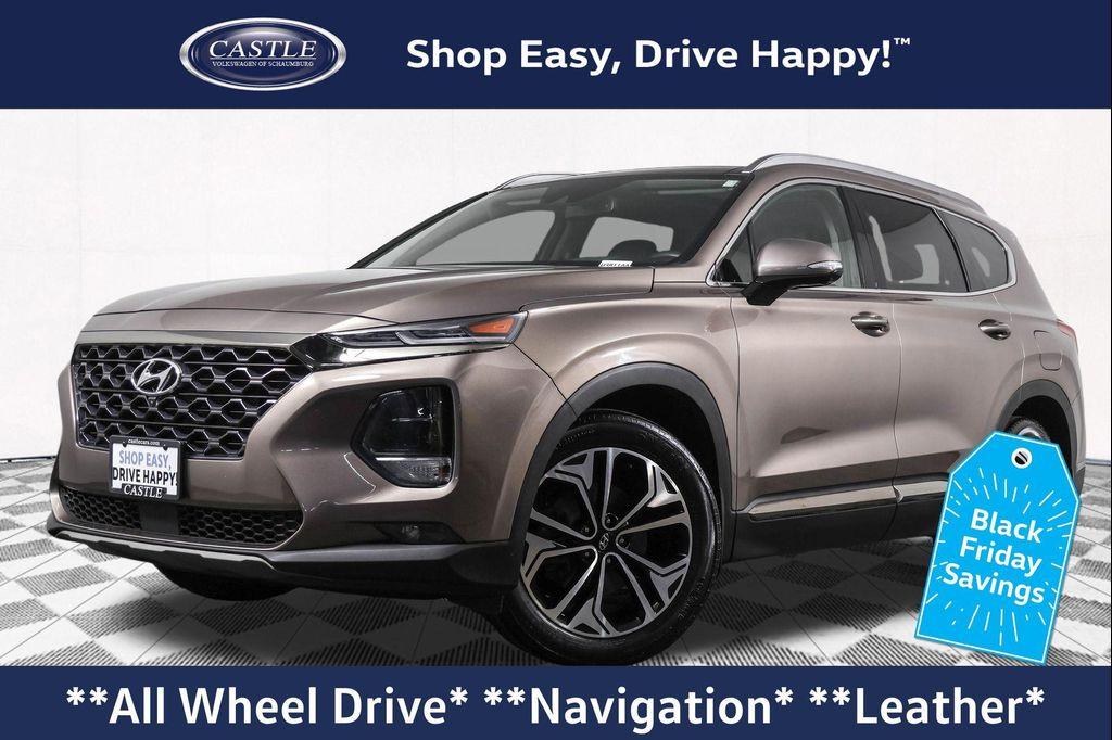 used 2020 Hyundai Santa Fe car, priced at $17,490