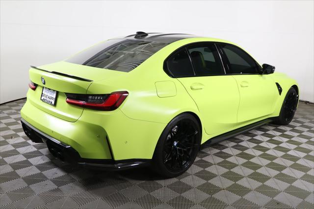 used 2022 BMW M3 car, priced at $67,990