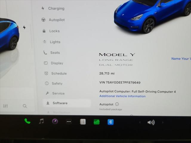 used 2023 Tesla Model Y car, priced at $32,497