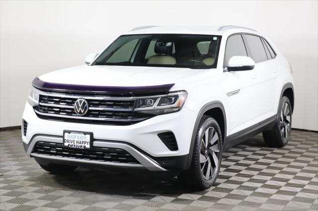 used 2022 Volkswagen Atlas Cross Sport car, priced at $27,990