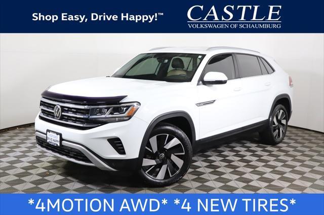 used 2022 Volkswagen Atlas Cross Sport car, priced at $27,990