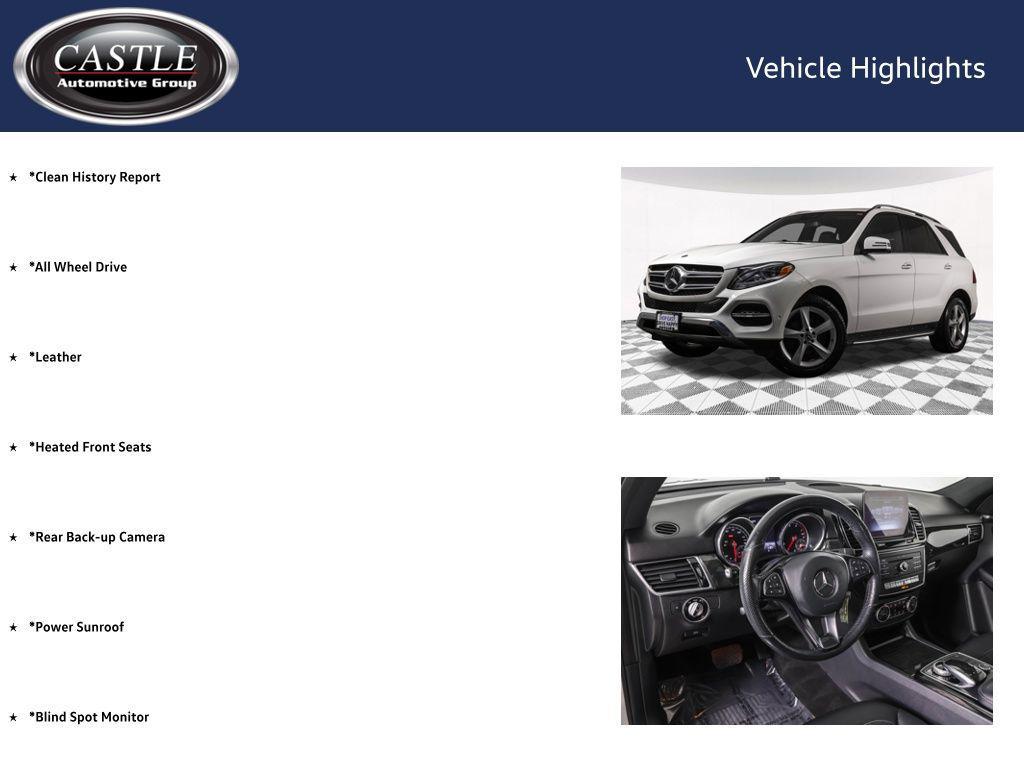 used 2018 Mercedes-Benz GLE 350 car, priced at $21,990