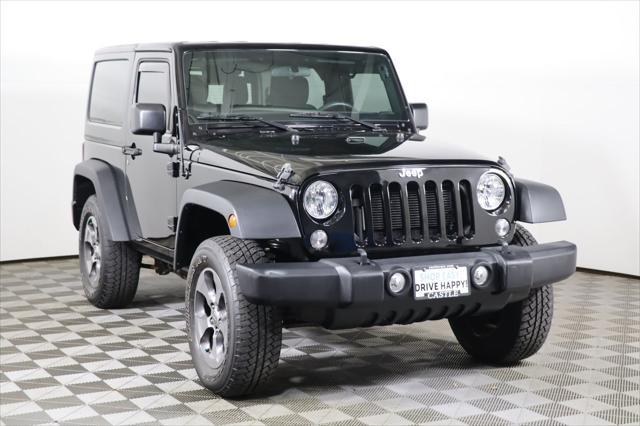 used 2015 Jeep Wrangler car, priced at $17,777