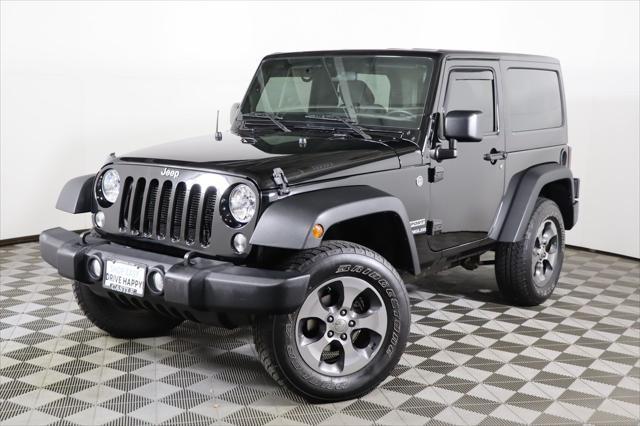 used 2015 Jeep Wrangler car, priced at $17,777