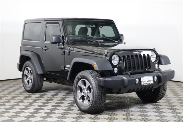 used 2015 Jeep Wrangler car, priced at $17,777