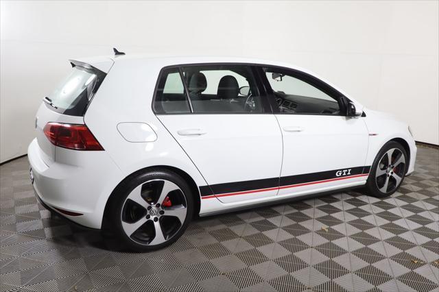 used 2017 Volkswagen Golf GTI car, priced at $15,490