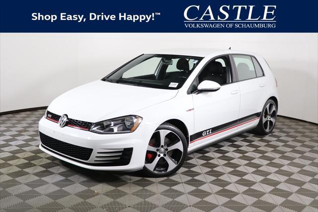 used 2017 Volkswagen Golf GTI car, priced at $15,490