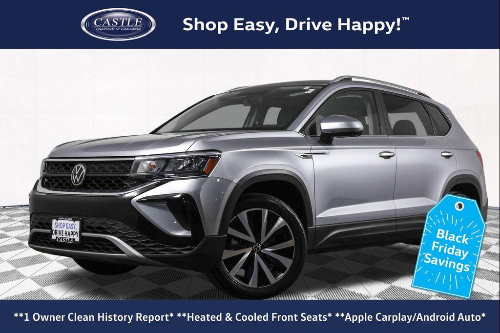 used 2022 Volkswagen Taos car, priced at $16,990