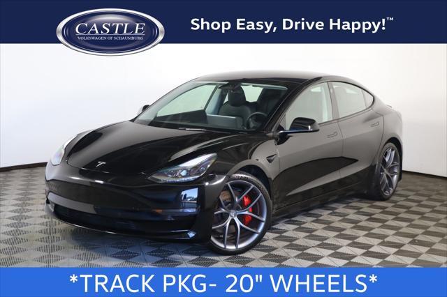 used 2022 Tesla Model 3 car, priced at $29,997