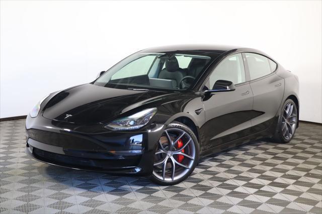 used 2022 Tesla Model 3 car, priced at $29,875
