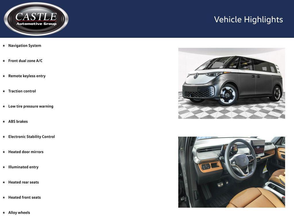 new 2025 Volkswagen ID. Buzz car, priced at $63,993