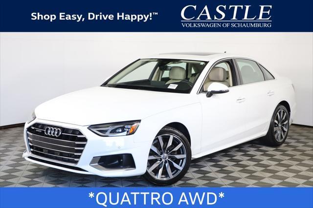 used 2021 Audi A4 car, priced at $23,444