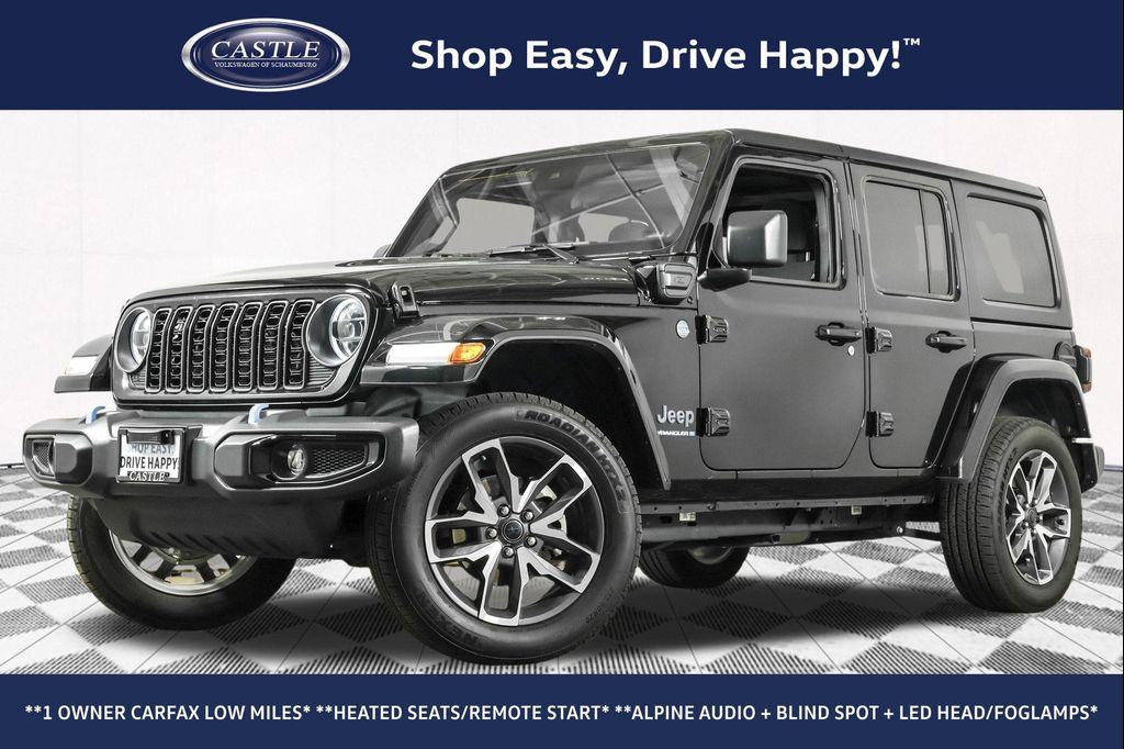 used 2024 Jeep Wrangler 4xe car, priced at $38,000