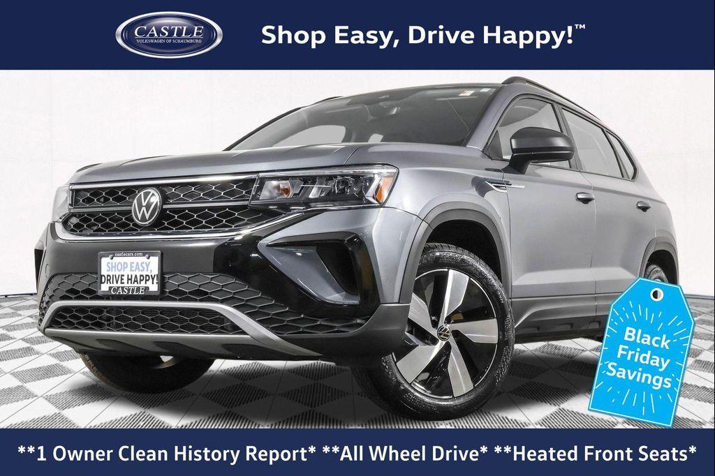 used 2024 Volkswagen Taos car, priced at $21,450