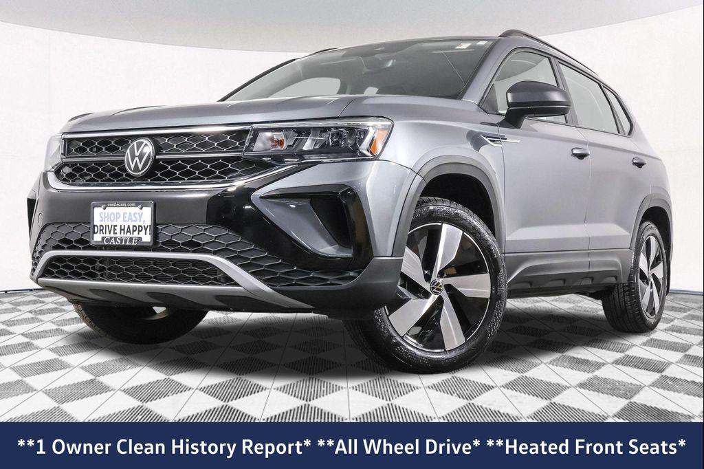 used 2024 Volkswagen Taos car, priced at $21,450