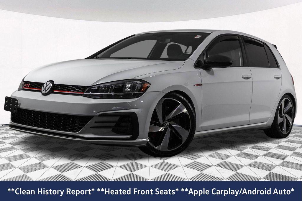 used 2020 Volkswagen Golf GTI car, priced at $20,444
