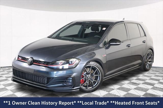 used 2021 Volkswagen Golf GTI car, priced at $23,990