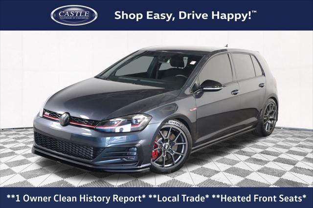 used 2021 Volkswagen Golf GTI car, priced at $23,990