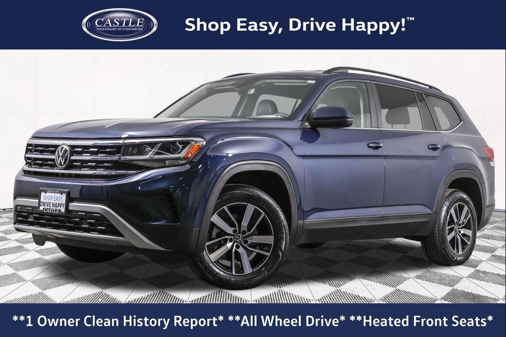 used 2022 Volkswagen Atlas car, priced at $23,750