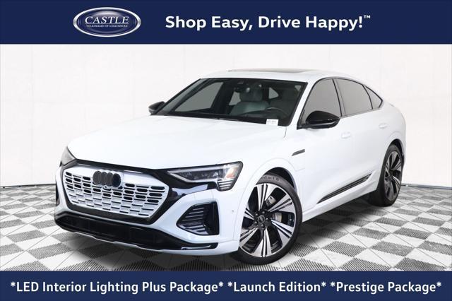 used 2024 Audi Q8 e-tron car, priced at $51,977