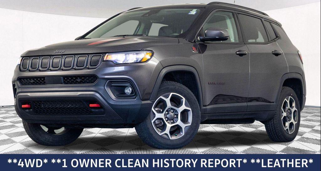 used 2022 Jeep Compass car, priced at $21,990