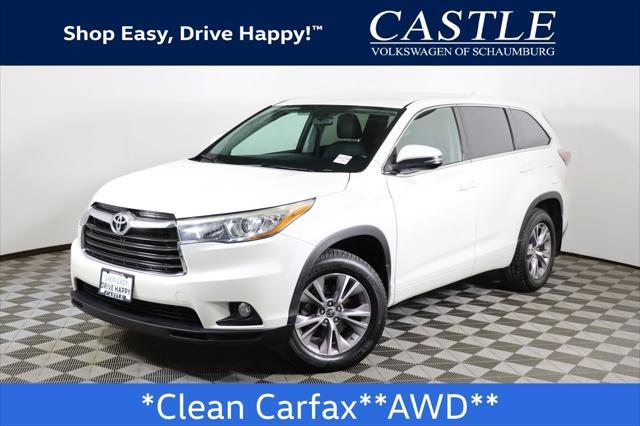 used 2016 Toyota Highlander car, priced at $18,450