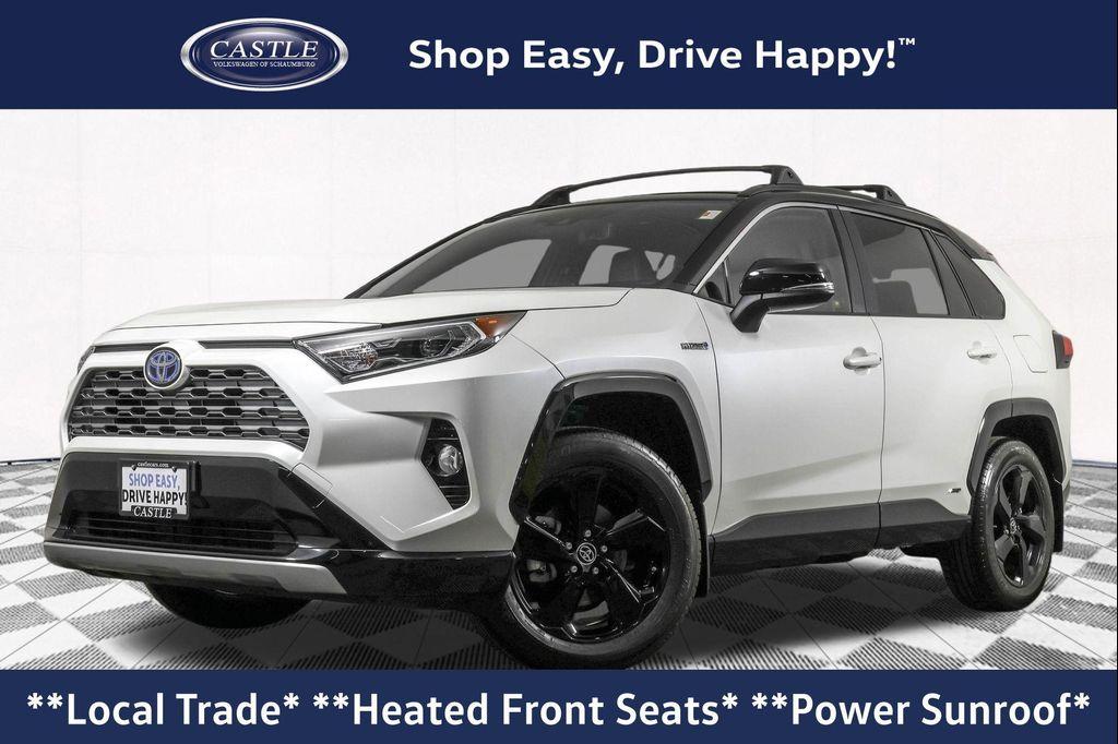used 2019 Toyota RAV4 Hybrid car, priced at $31,000