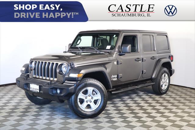 used 2020 Jeep Wrangler Unlimited car, priced at $29,750