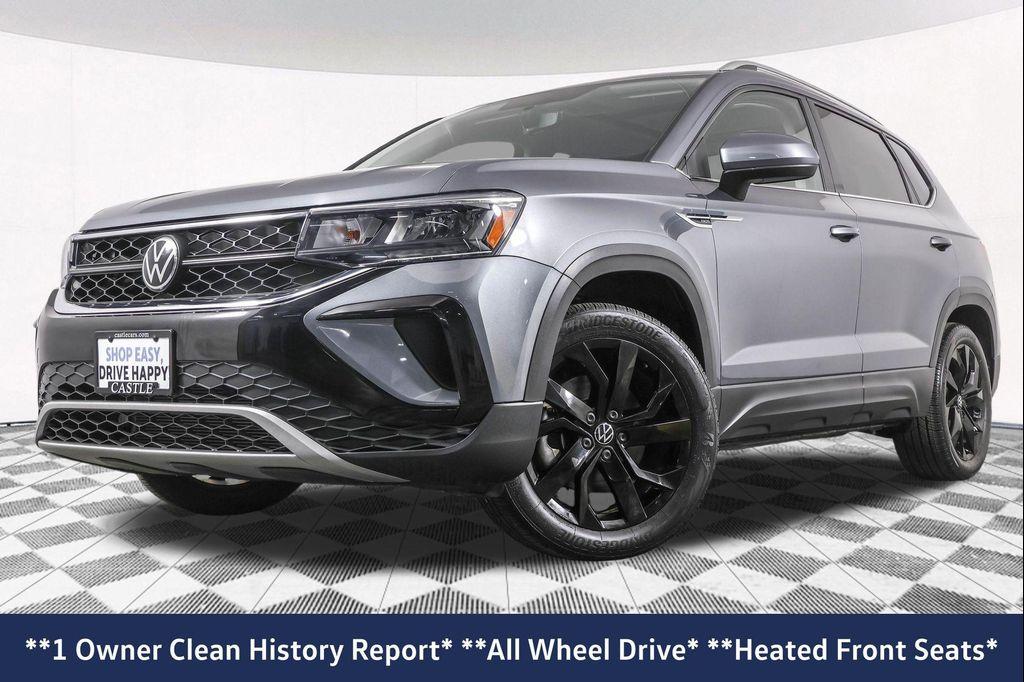 used 2022 Volkswagen Taos car, priced at $21,490