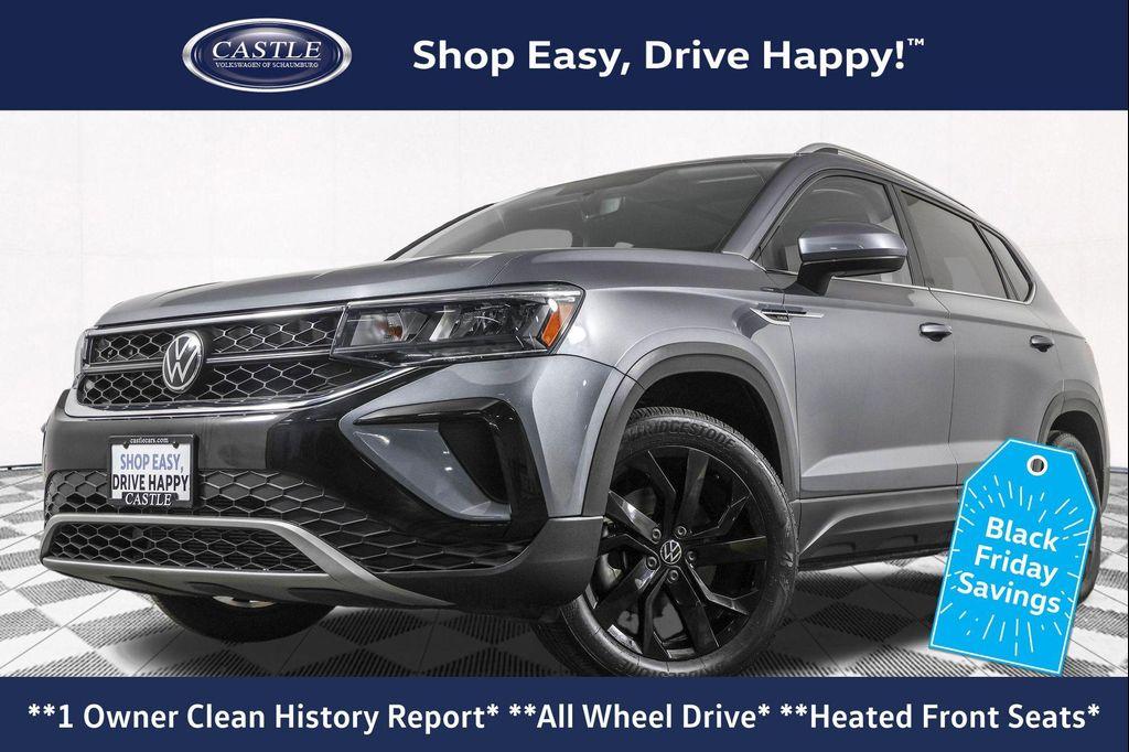 used 2022 Volkswagen Taos car, priced at $20,590