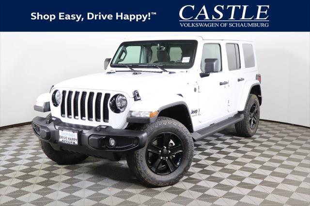 used 2021 Jeep Wrangler Unlimited car, priced at $33,990