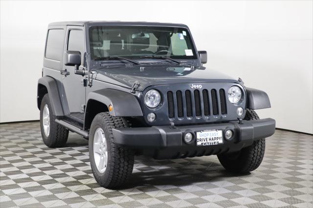 used 2017 Jeep Wrangler car, priced at $18,990