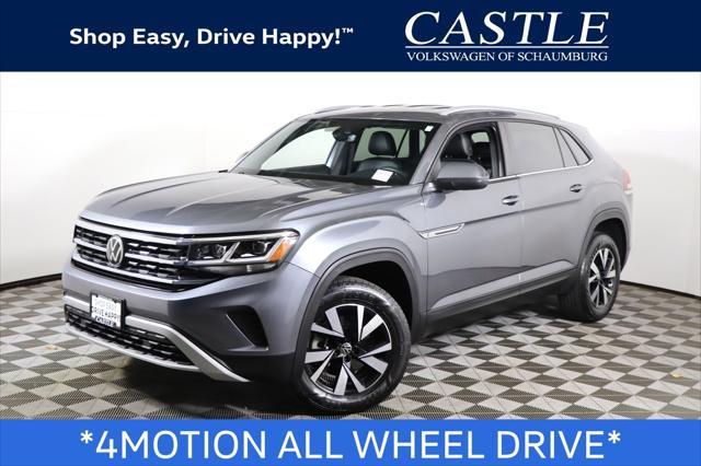 used 2021 Volkswagen Atlas Cross Sport car, priced at $23,990